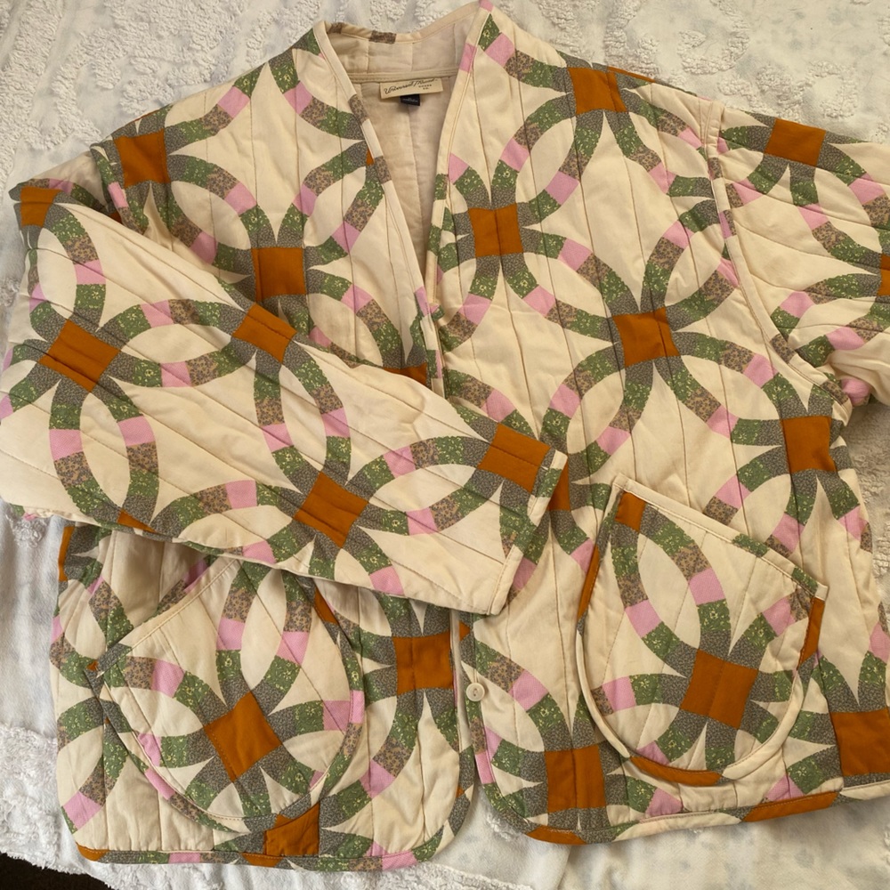UNIVERSAL THREADS COTTON QUILTED GRANNY JACKET